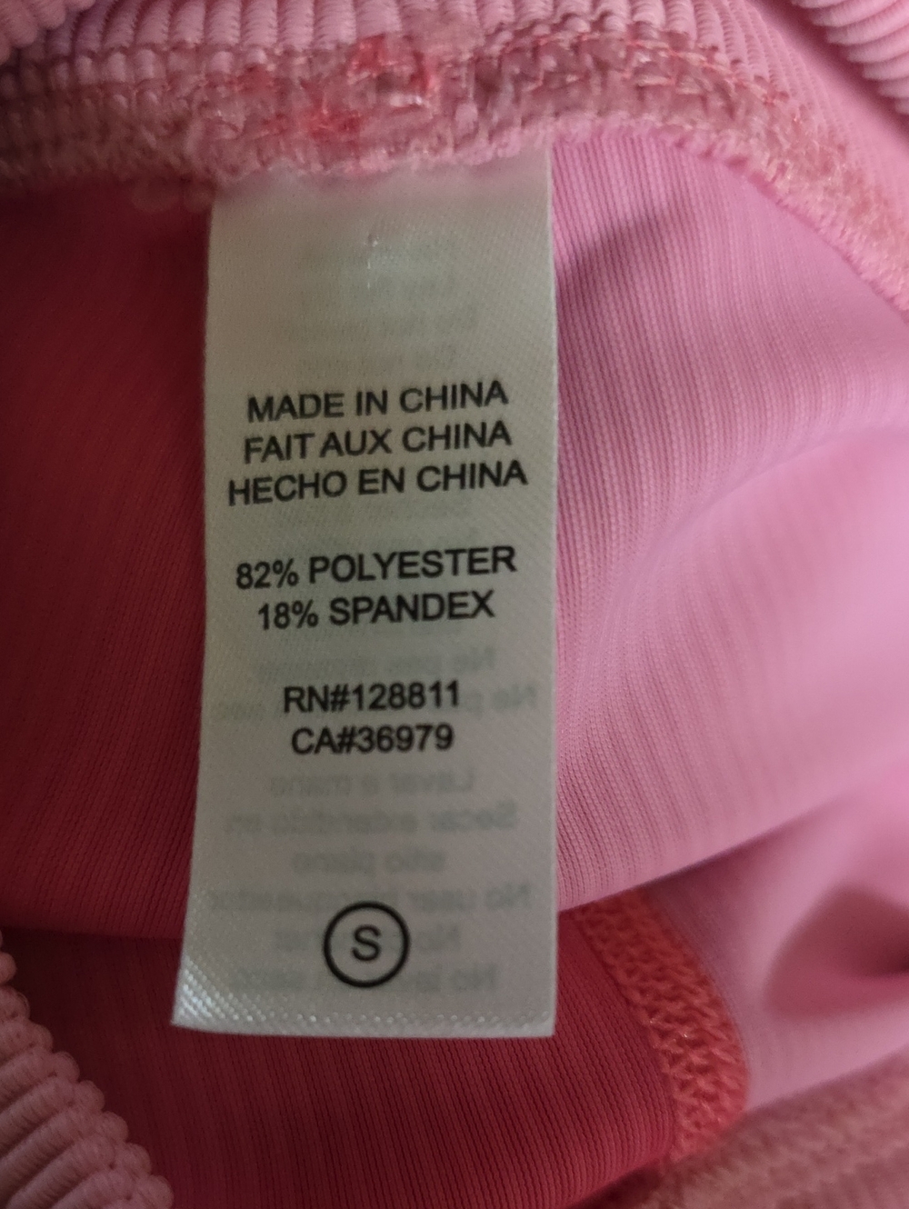 Beach Riot X LoveShackFancy Ribbed Pink Color Block Jogger Pants - Picture 7 of 8